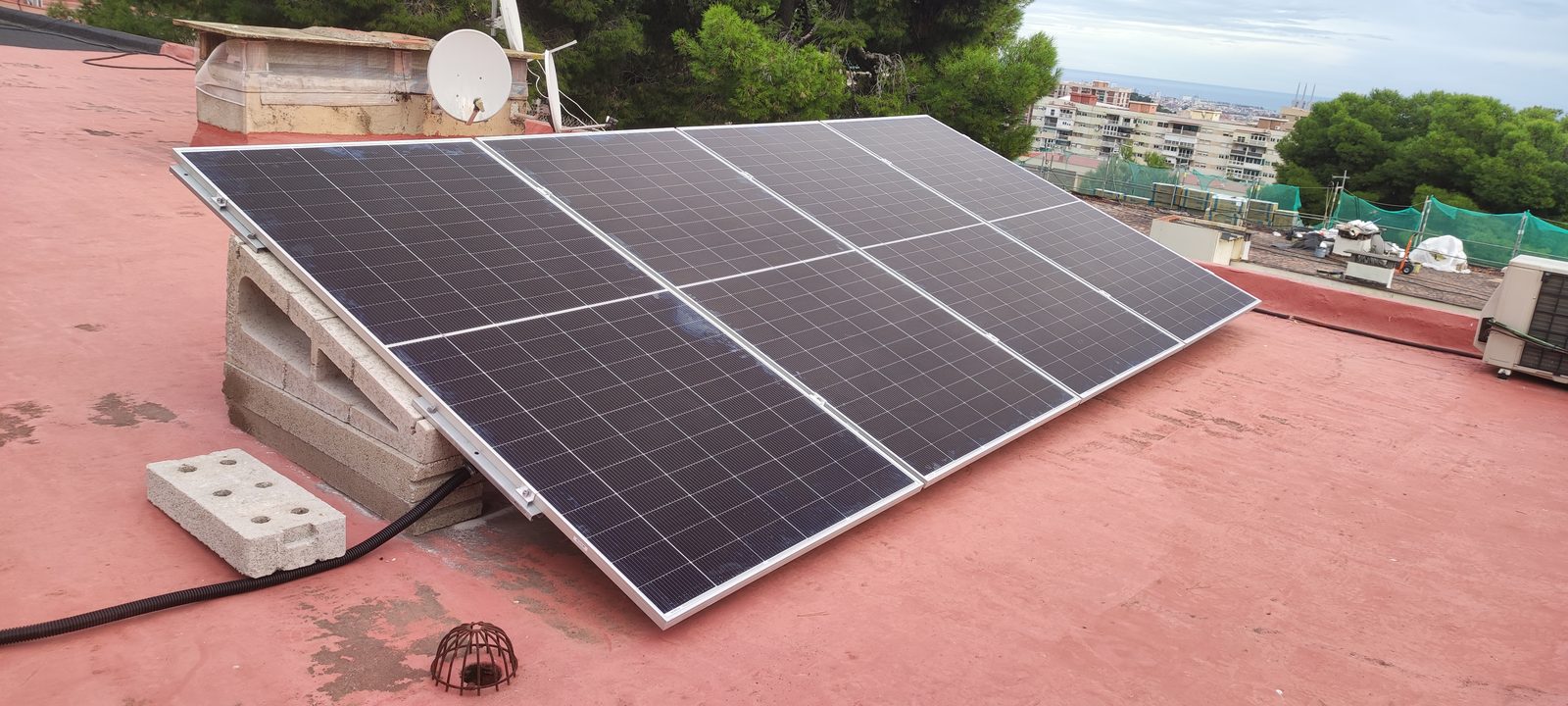 Barcelona - Instal·lació fotovoltaica